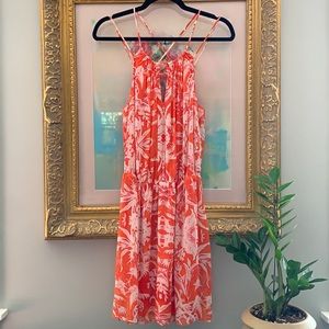 Rory Beca Floral Silk Tank Dress